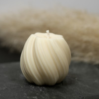 Silikongiessform Kerzen Spiralkugel Silikongiessform Kerzen Spiralkugel