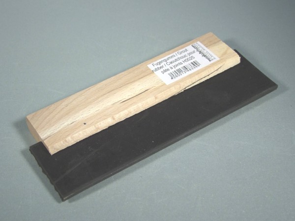 Fugengummi zum Verstreichen der Fugenmasse - 18 cm breit