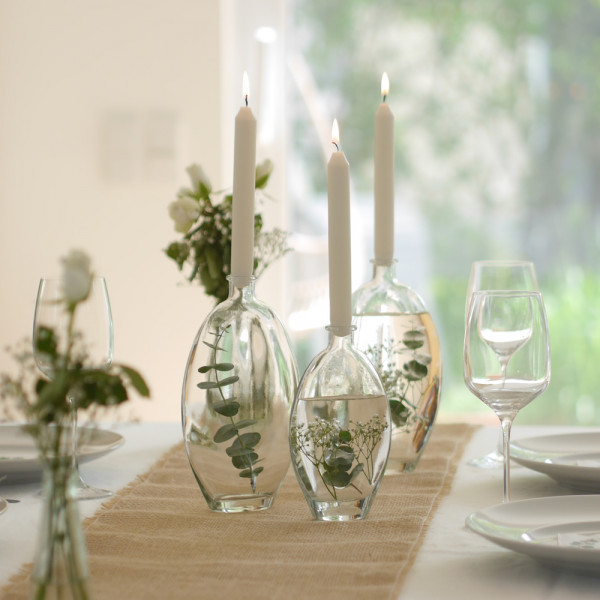 Glasflaschen für Hochzeit Taufe Kommunion bei kaufen