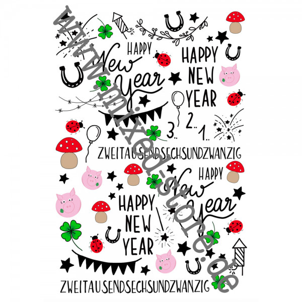 Kerzentattoos Silvester