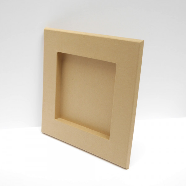 Rahmen quadratisch aus Papp Art