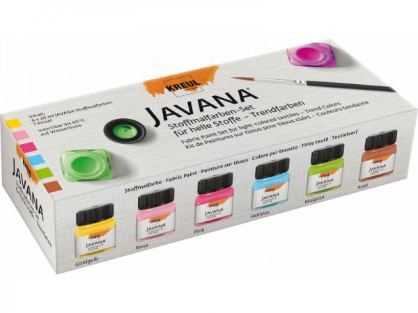 Javana Stoffmalfarben Trendfarben 6er-Set