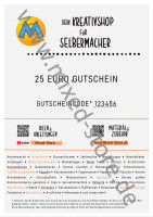 Geschenkgutschein 25,00 Euro Geschenkgutschein 25,00 Euro