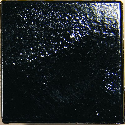 Murano Glas 20x20x4 Schwarz