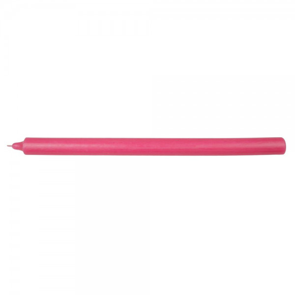 Stabkerze pink ca. 31,5 cm