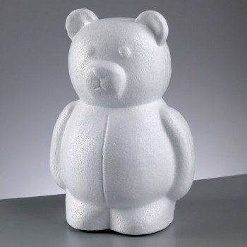 Styropor-Vollform Bär 25 cm