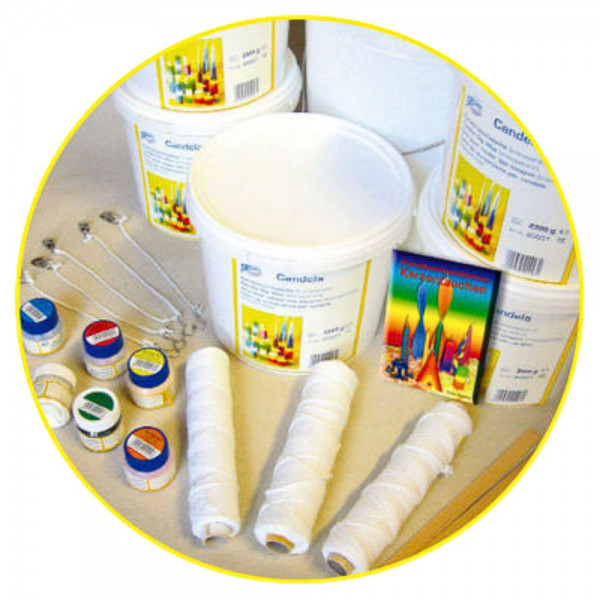 Schulpackung Kerzentauchen-Basismaterial