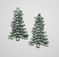 Wachsmotiv Tannenbaum 4,5 cm Wachsmotiv Tannenbaum 4,5 cm
