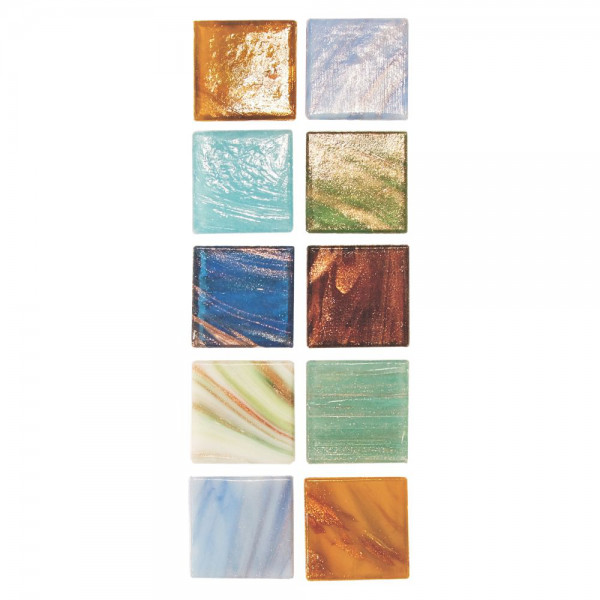 Joy Glas Deluxe - 20 x 20 mm - Bunt Mix