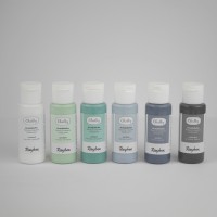 Chalky Kreidefarbe 6 x 60 ml in verschiedenen Farben Chalky Kreidefarbe 6 x 60 ml in verschiedenen Farben