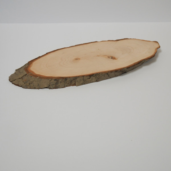 Rindenbrett oval, XL für Brandmalerei