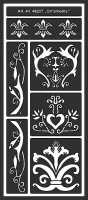 Schablone Ornaments Schablone Ornaments